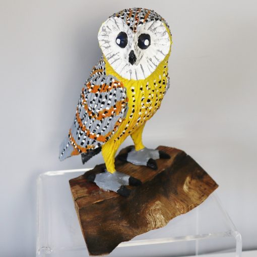 Mirosław Grygoruk - Gray and yellow owl