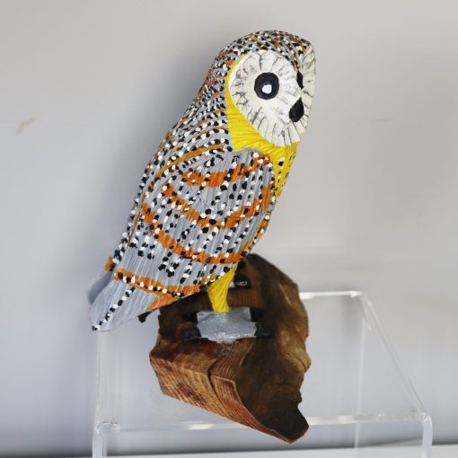 Mirosław Grygoruk - Gray and yellow owl - Image 2
