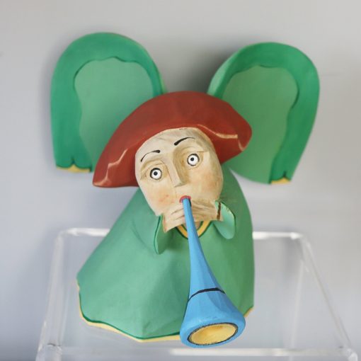 Dariusz Zegadło - Green Angel with a trumpet