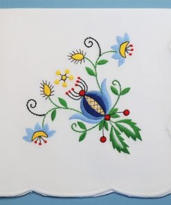 Komplet serwetek - Haft kaszubski - Tulipan