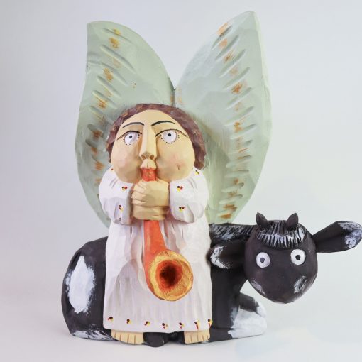 Roman Miklaszewski - A little angel on the cow