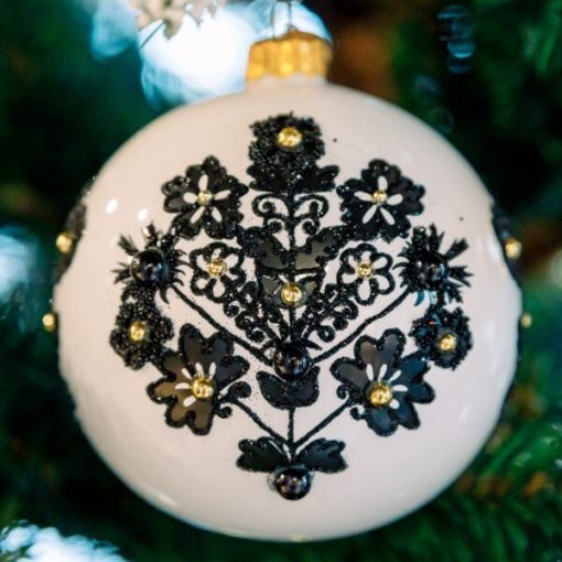 Regional Christmas Ornament - Embroidery - Wilanów embroidery - Image 4