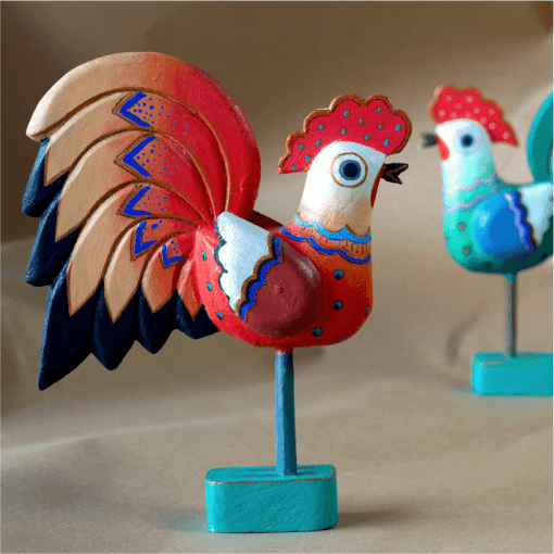 Jerzy Zbrożek - The Orange Rooster