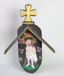 Anna Węgiełek - Chrystus Frasobliwy - kapliczka