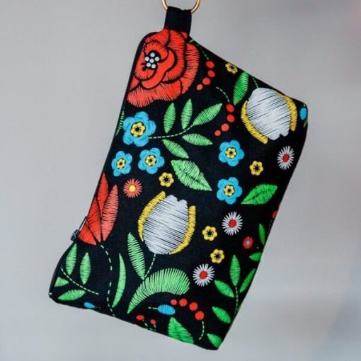 Women's cosmetic bag - Inspired by Krakow pattern - Image 2