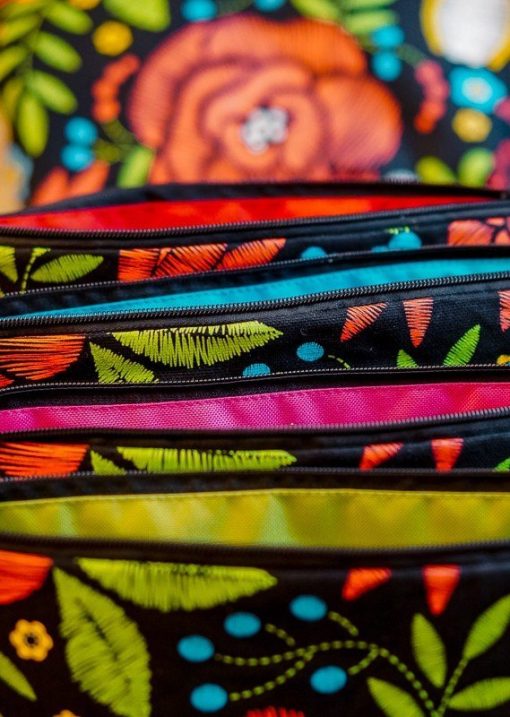 Women's cosmetic bag - Inspired by Krakow pattern - Image 3