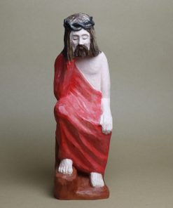 Adam Lipa - Pensive Christ in a red robe