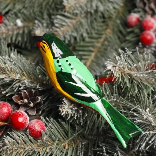 Planed bird - yellow & green