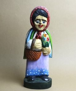 Zdzisław Błosiński - Baba z koszem i kwiatami