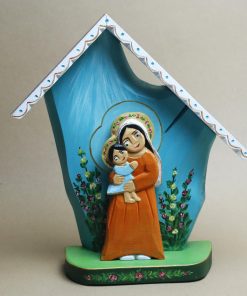 Ela Świderek - Madonna z Dzieciątkiem w kapliczce