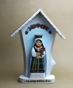 Ela Świderek - Madonna Łowiczanka w kapliczce
