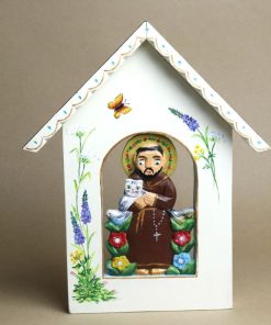 Ela Świderek - Św Franciszek w kapliczce