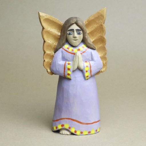 Elżbieta Adamska - Angel in purple dress