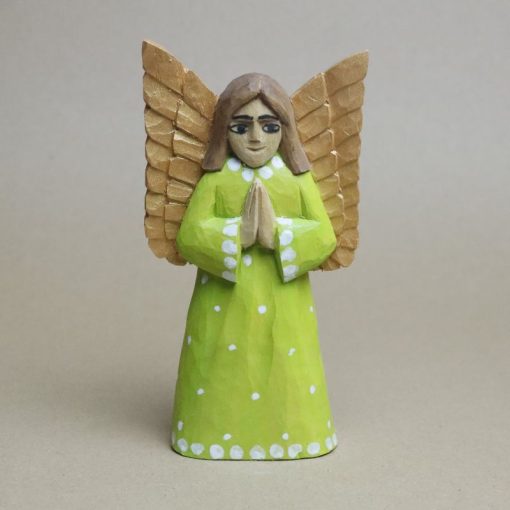 Elżbieta Adamska - Angel in green dress