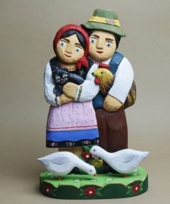 Ela Świderek - Para ludowa z gęsiami