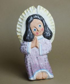 Eugeniusz Węgiełek - Wiszący aniołek w fioletowej sukience