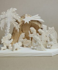 Bogumiła Leśniak - Szopka - jasna